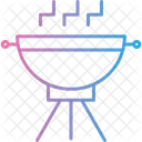 Grill Barbecue Bbq Food Cooking Meat Sausage Barbeque Cook Steak Icon
