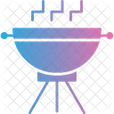 Grill Barbecue Bbq Food Cooking Meat Sausage Barbeque Cook Steak Icon