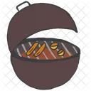Grill Barbeque Potatoes Icon