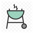 Barbecue Grill Tandoor Icon