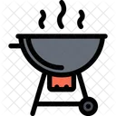 Grill Kitchen Cooking Icon