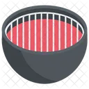 Grill Pan Cooking Pan Grilled Food Icon