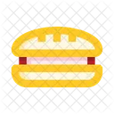Grill Sandwich Sandwich Fast Food Icon