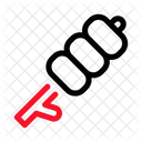 Grill Skewer Barbecue Stick Icon