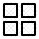Grille Mise En Page Organiser Icon