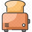 Grille Pain Pain Cuisine Icon