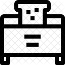 Grille Pain Meubles Maison Icône