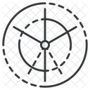 Polaire Grille Conception Icône