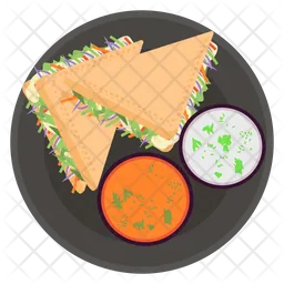 Grilled cheese sandwich  Icon
