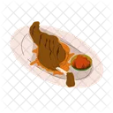 Grilled Chicken Chicken Food Icon