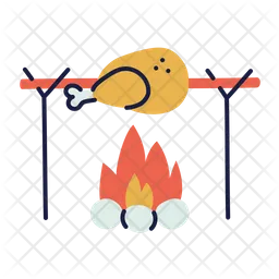 Grilled chicken  Icon