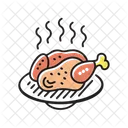 Grilled Chicken Icon