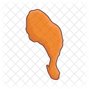 Grilled chicken thighs  Icon