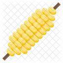 Grilled Corn Cereal Corn Icon