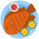 Grilled fish  Icon