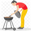Grilled Food Picnic Camp Food Icon