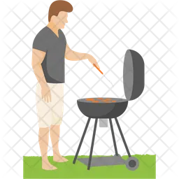 Grilled Food  Icon