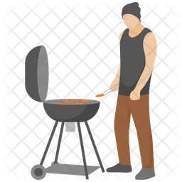 Grilled Food  Icon
