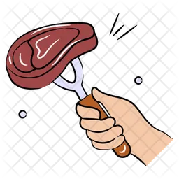 Grilled Meat  Icon