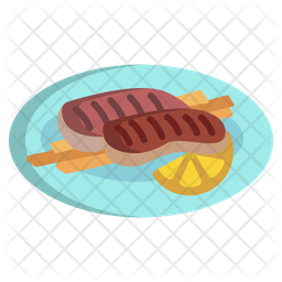 Grilled Meat Icon