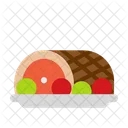 Grilled Meat Meat Food Icon