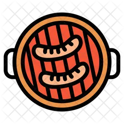 Grilled sausage  Icon