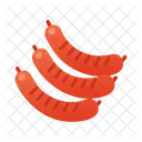 Grilled Sausages Icon