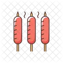 Grilled sausages  Icône