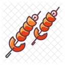 Grilled Shrimp Skewers Icon