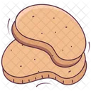 Chopped Meat Grilled Food Ground Steak Icon