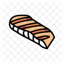 Fisch grillen  Symbol