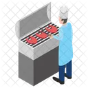 Grillgerät  Symbol