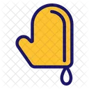 Grillhandschuhe  Symbol