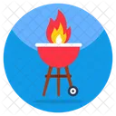 Grillherd  Symbol