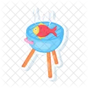 Grilling Fish  Icon