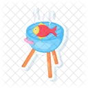 Grilling Fish  Icon