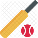 Cricket Pelota Bate Icon