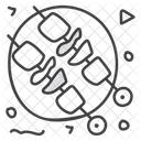 Grillspieß  Symbol
