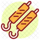 Grillspieße  Symbol