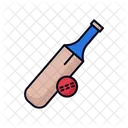 Linha Cheia De Criquete Icon