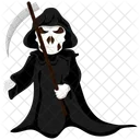 Grim Reaper Halloween Icon