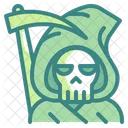 Grim Skeleton Skull Icon