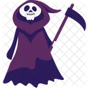 Grim Reaper Halloween Icon