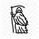 Grim Reaper Mortality Icon