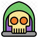Grim Reaper Ghost Halloween Icon