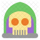 Grim Reaper Ghost Halloween Icon