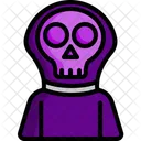 Grim Reaper Spooky Characters Icon