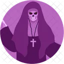 Grim Reaper Nun Monster Icon