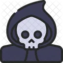 Grim Reaper Spooky Icon