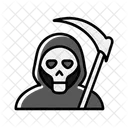 Grim Reaper Death Scythe Icon